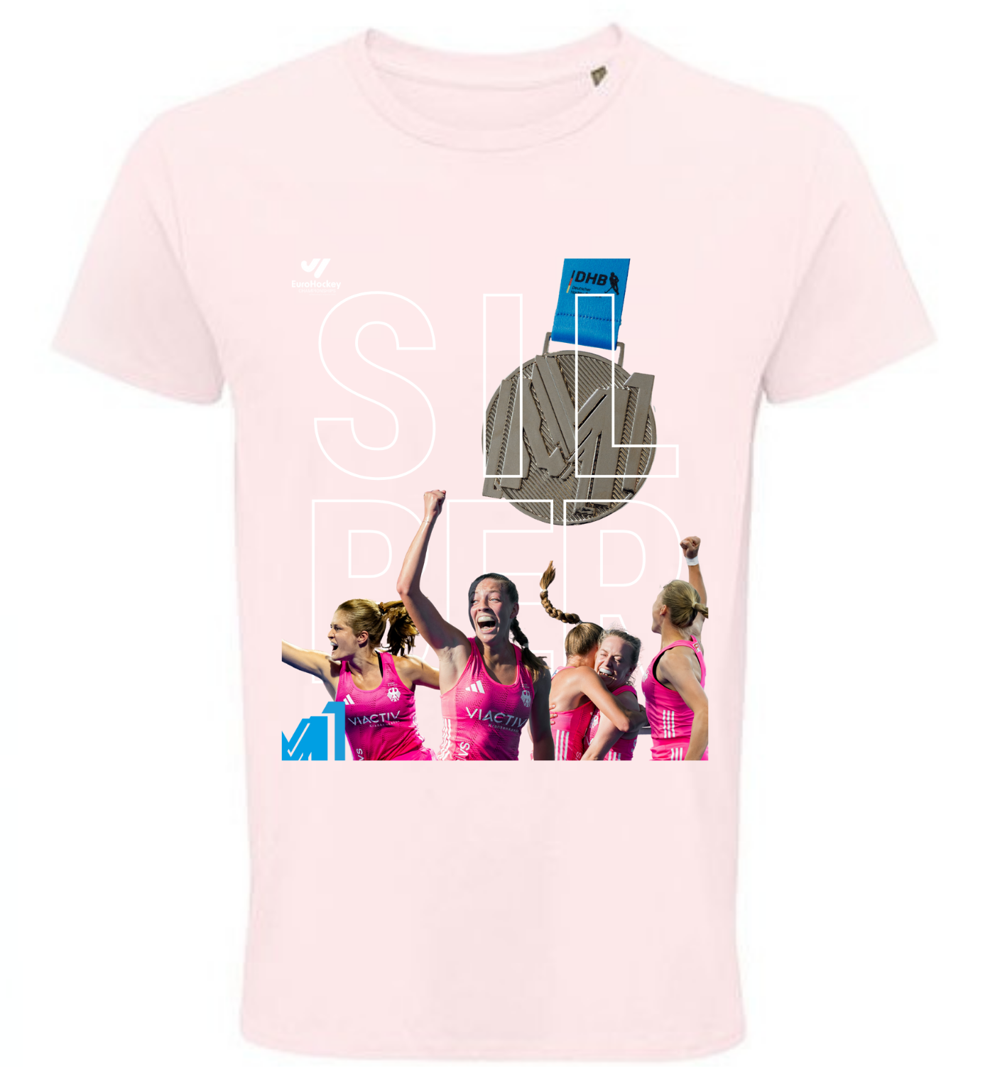 Kinder T-Shirt Silbermedaillie EM 2025