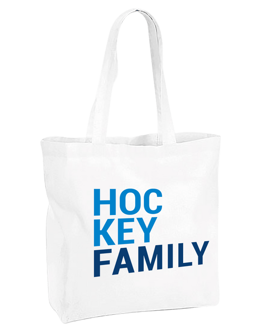 Baumwolltasche Hockey Family