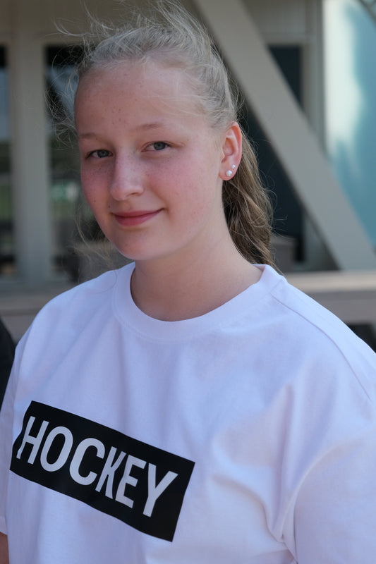 Oversized Shirt HOCKEY White