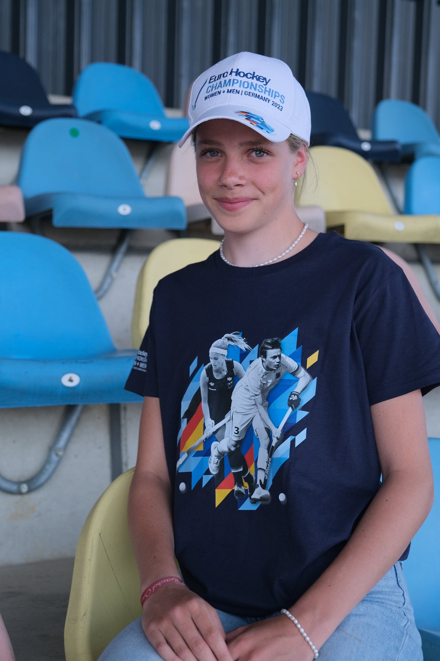 EuroHockey 2023 T-Shirt Blue