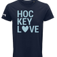 Hockey Love T-Shirt Blue