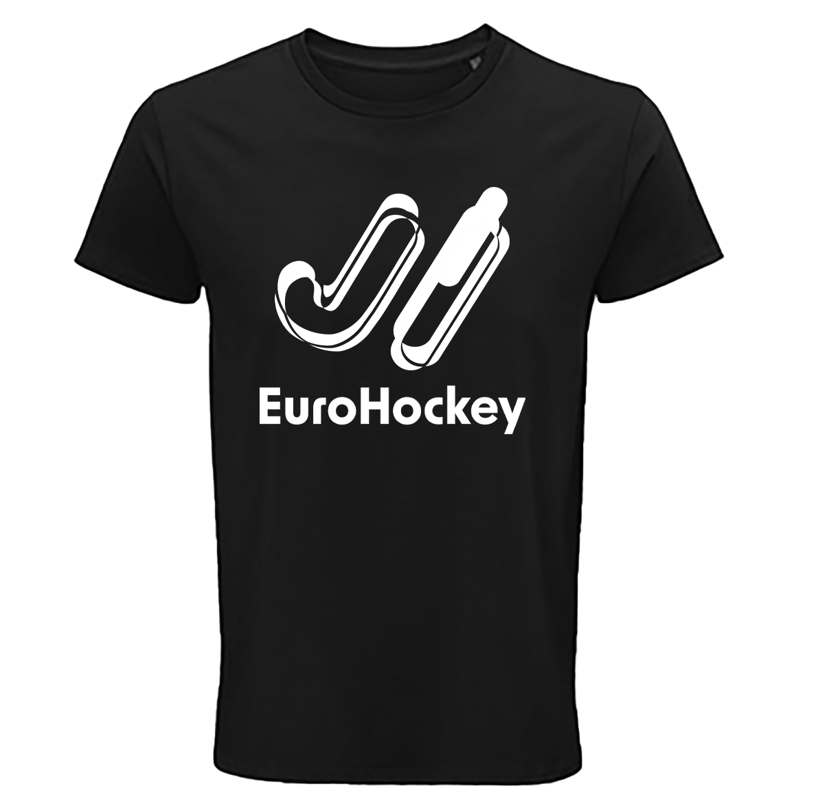 Kinder T-Shirt EuroHockey Schwarz