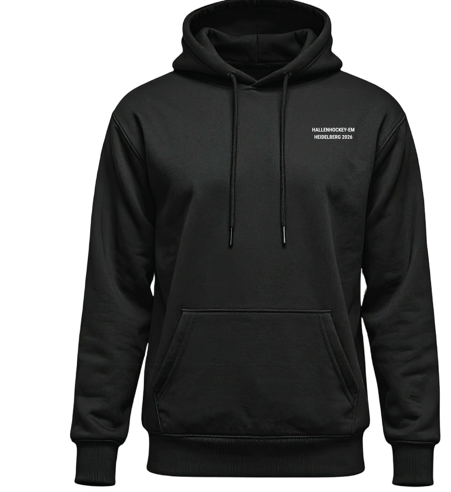 Kinder Hoodie EM 2026 schwarz