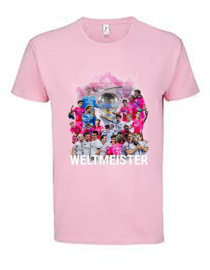Kindershirt Weltmeister 2026 pink