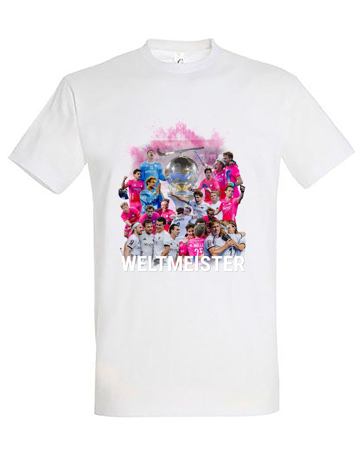 Kindershirt Weltmeister 2026 weiß