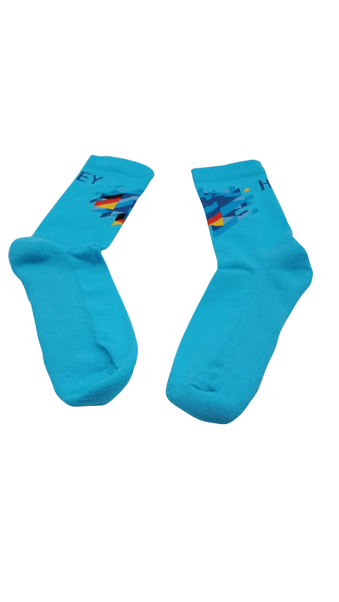 Sports socks EuroHockey 2023 light blue